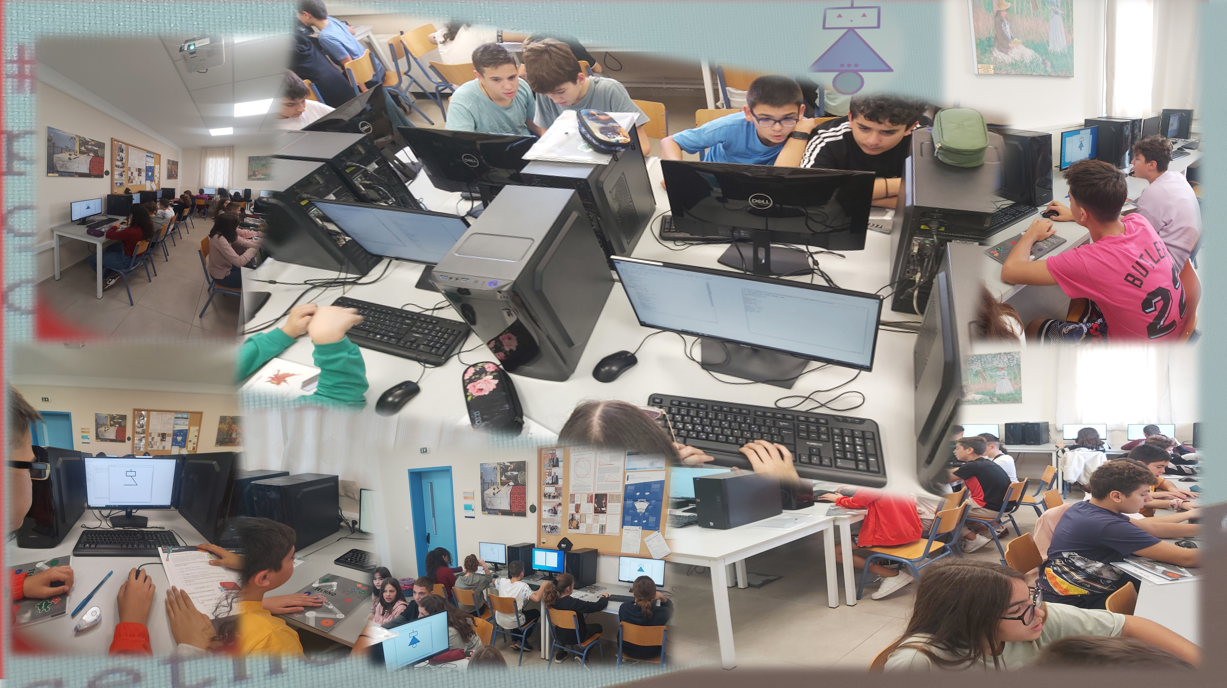 Κολλάζ από τον δημιουργικό προγραμματισμό με Python