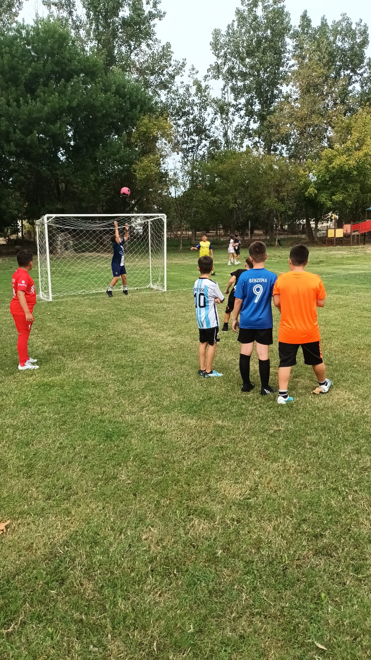 Ποδοσφαιρικό παιχνίδι μαθητών 
