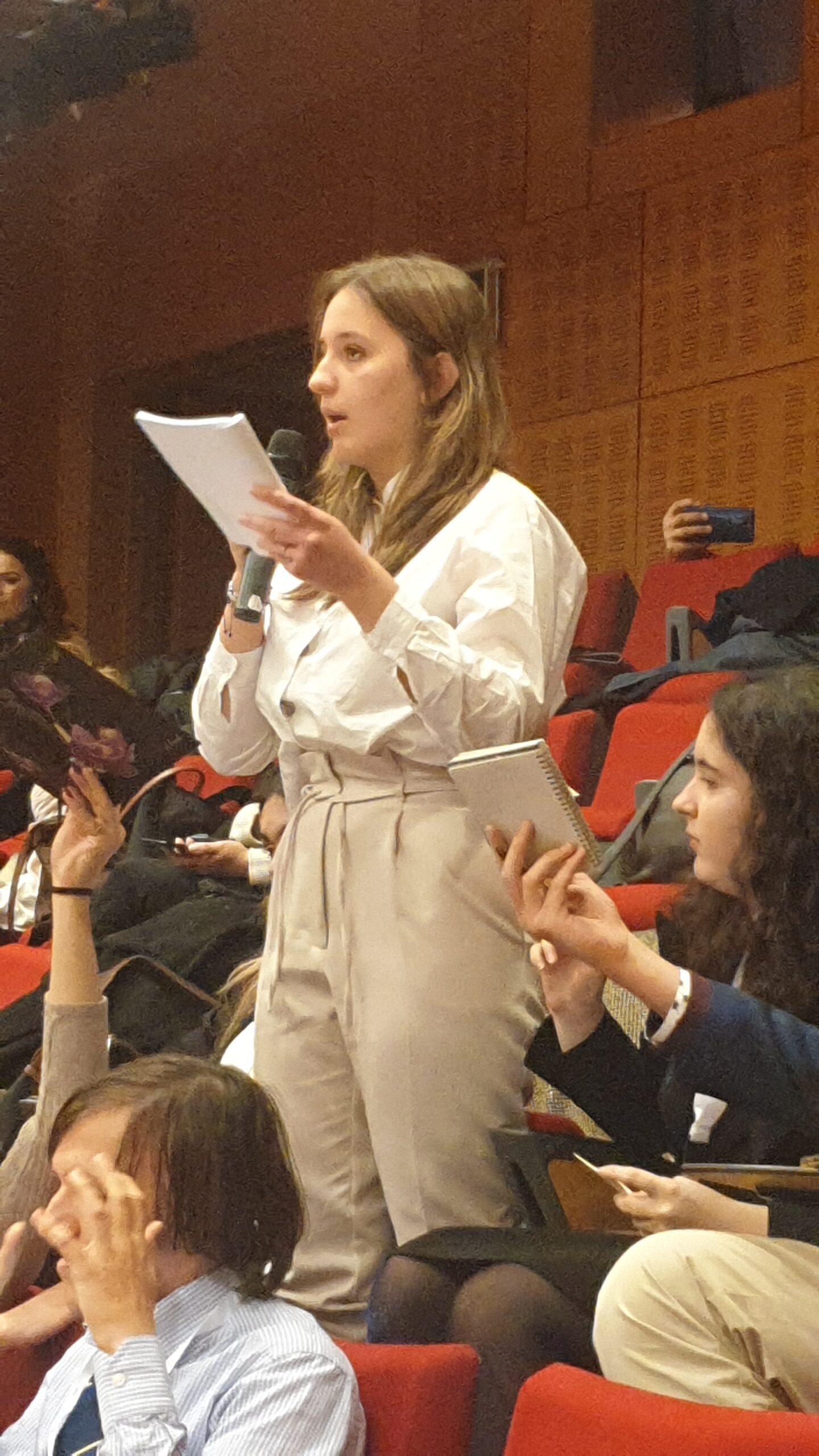 Μαθήτρια στη 46η Εθνική Συνδιάσκεψη Επιλογής