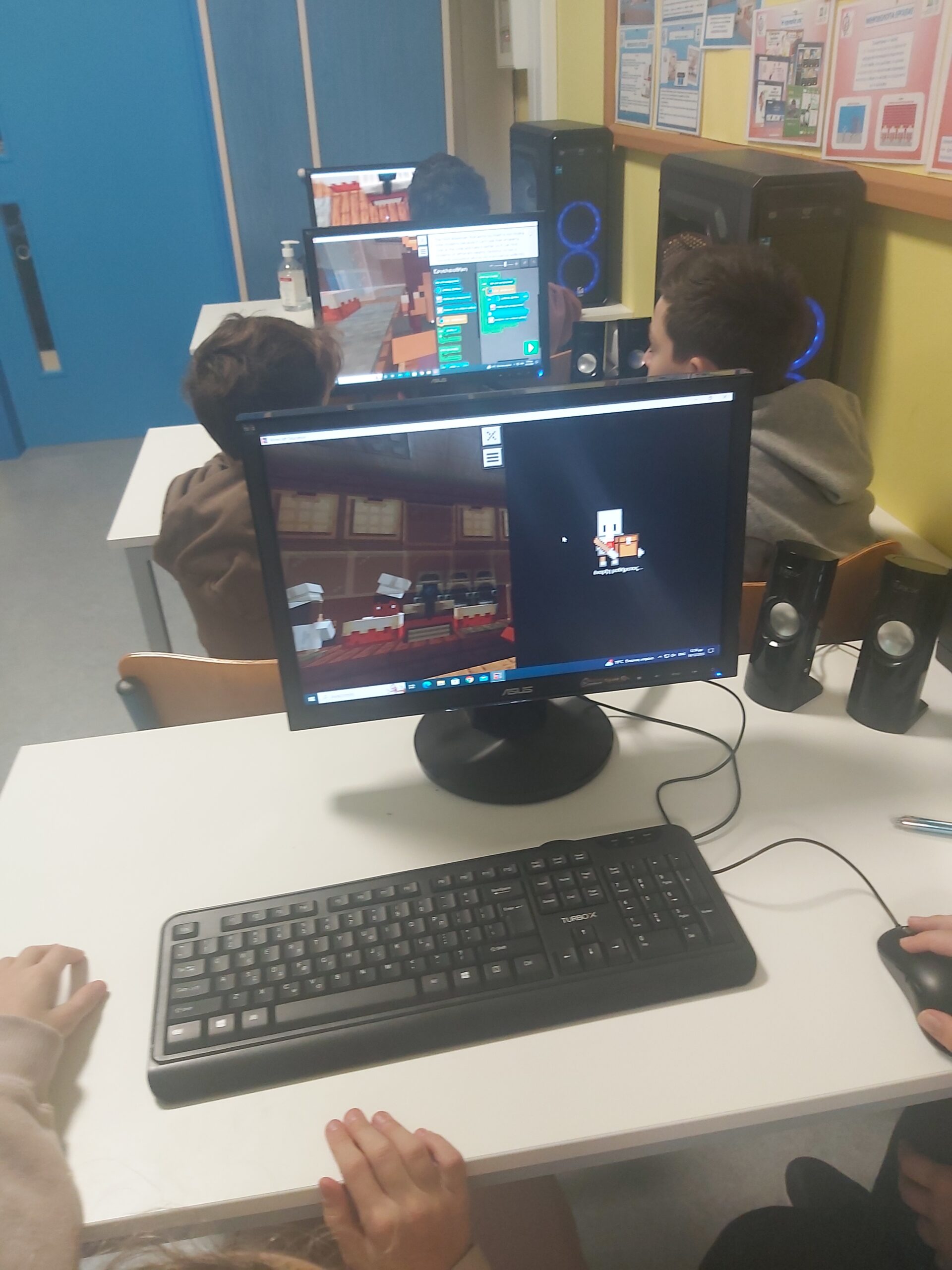 Minecraft Education χρήση απο μαθητές