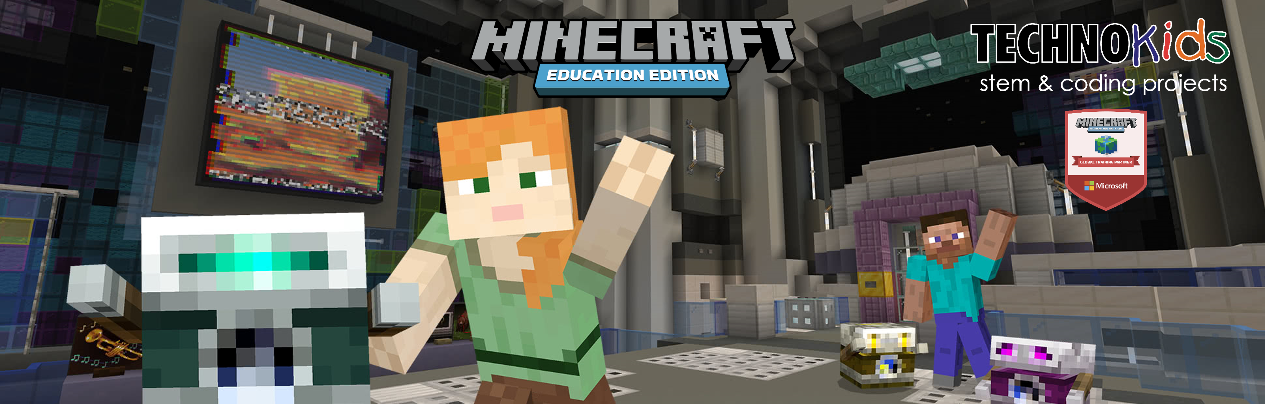 δραστηριότητα προγραμματισμού με Minecraft Education