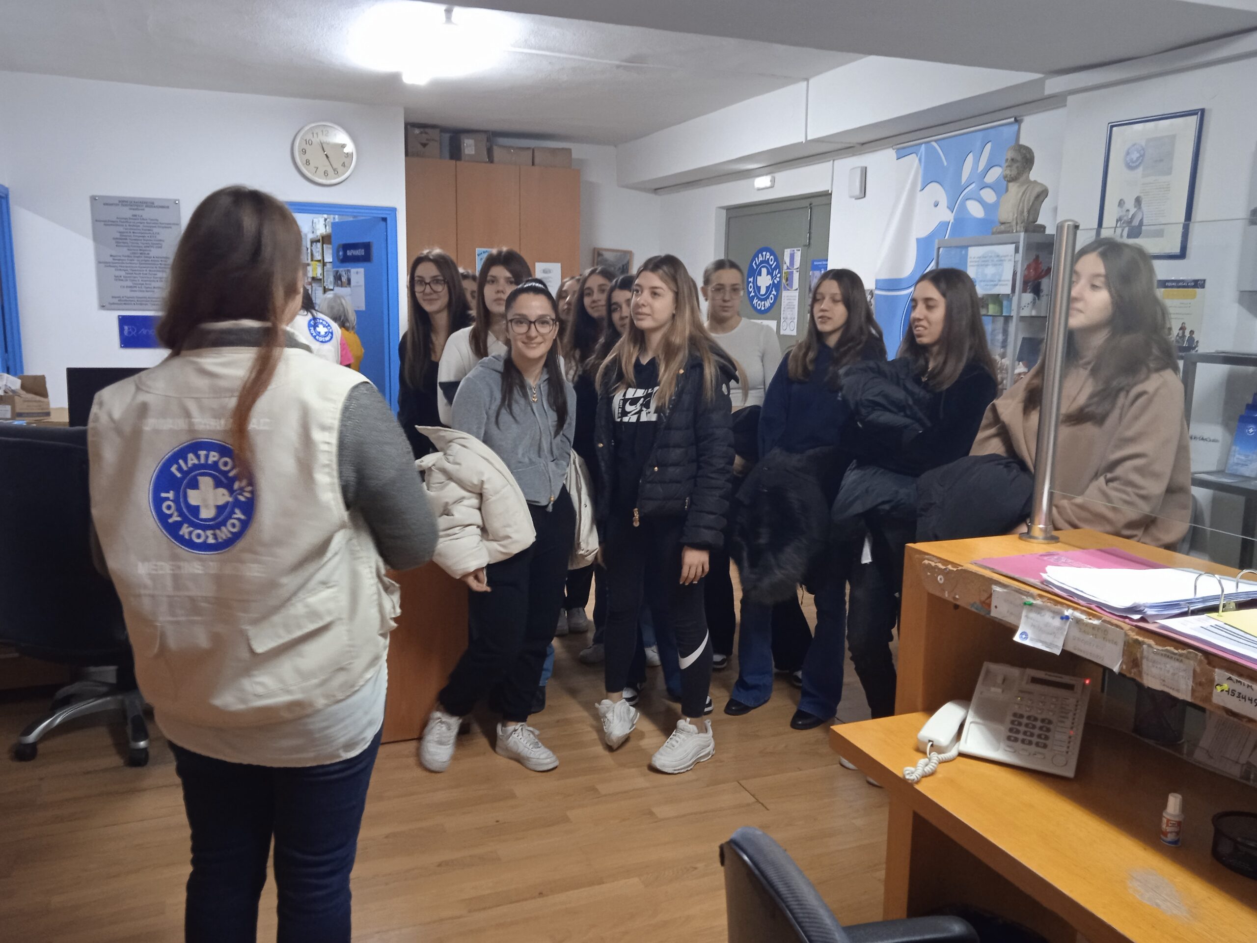 Συνάντηση με τους «Γιατρούς του Κόσμου».